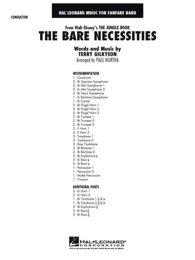 The Bare Necessities