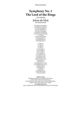Symphony No. 1 The Lord of the Rings (complete ed.