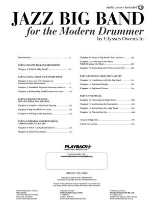 Jazz Big Band for the Modern Drummer